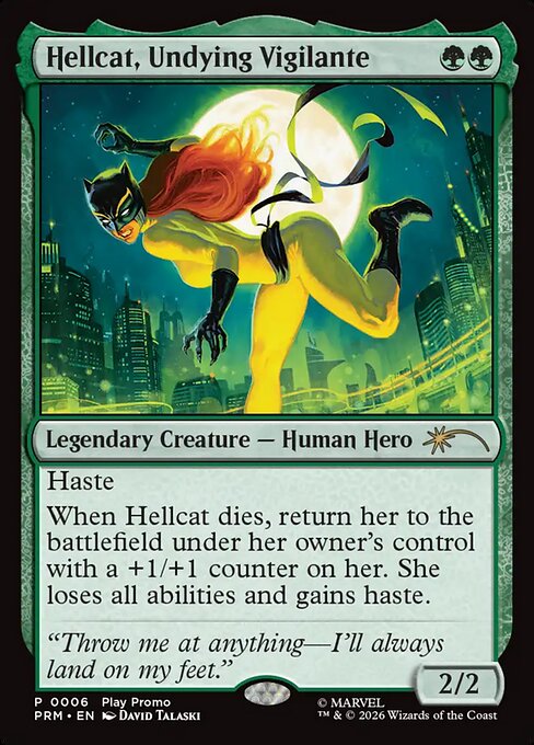Hellcat, Undying Vigilante — Wizards Play Network 2026 13