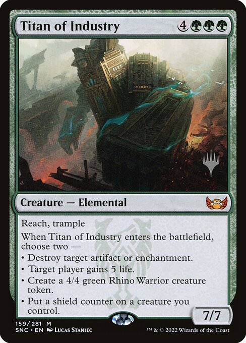 Titã da Indústria — Streets of New Capenna Promos 159p