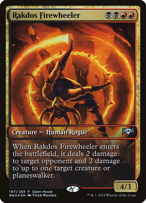 Malabarista de Fogo Rakdos — Ravnica Allegiance Promos 197