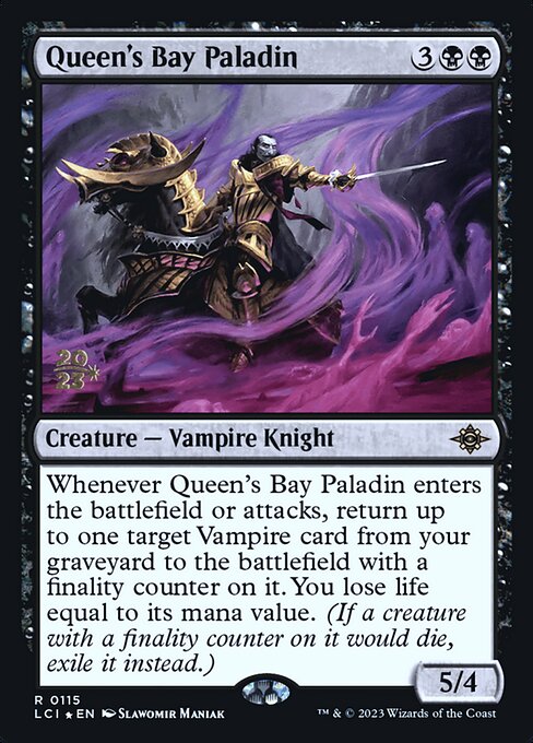 Paladino da Baía da Rainha — The Lost Caverns of Ixalan Promos 115s