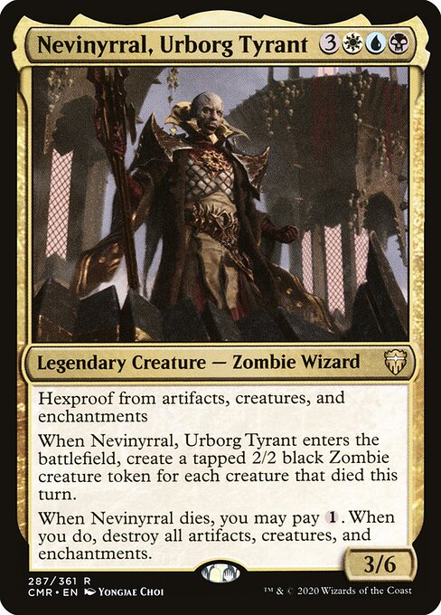 Nevinyrral, Tirano de Urborg — Commander Legends 287