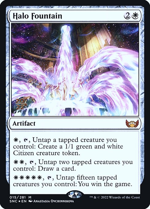 Fonte de Halo — Streets of New Capenna Promos 15s