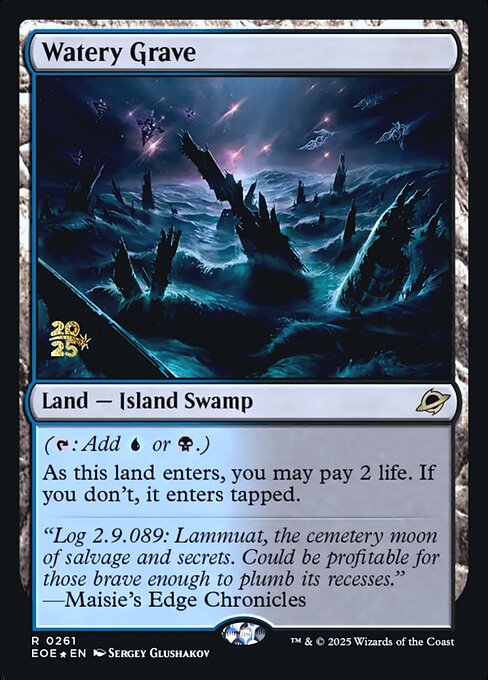 Túmulo Aquático — Edge of Eternities Promos 261s