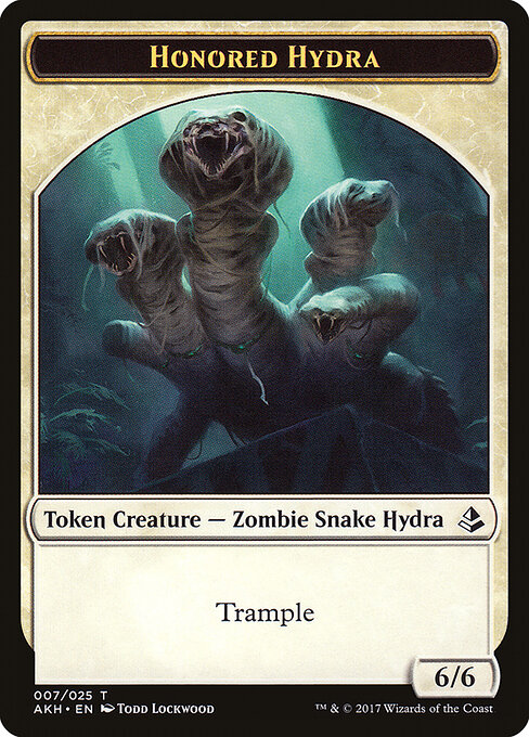 Honored Hydra — Amonkhet Tokens 7