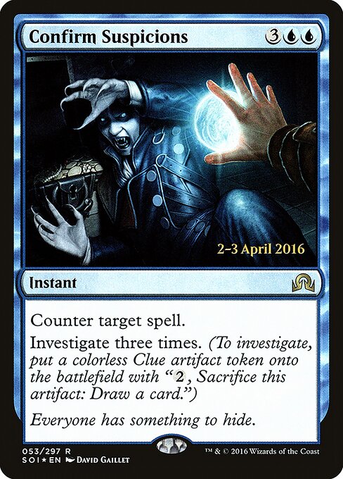 Confirmar Suspeitas — Shadows over Innistrad Promos 53s