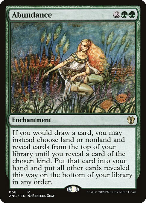 Abundância — Zendikar Rising Commander 58