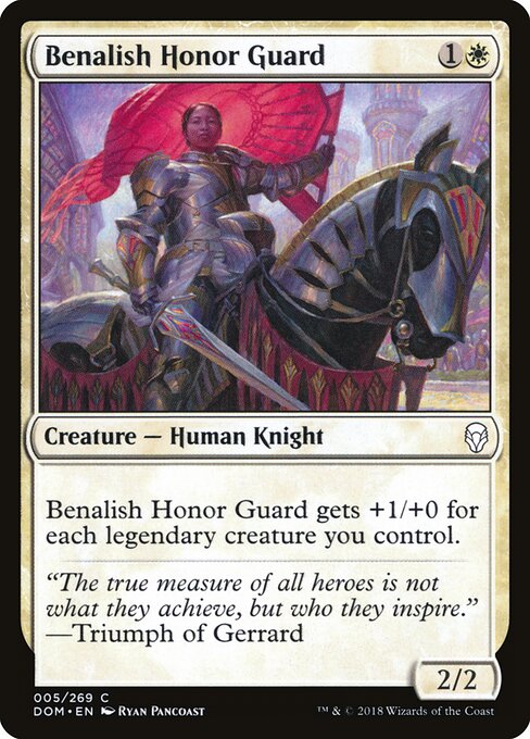 Guarda de Honra de Benália — Dominaria 5
