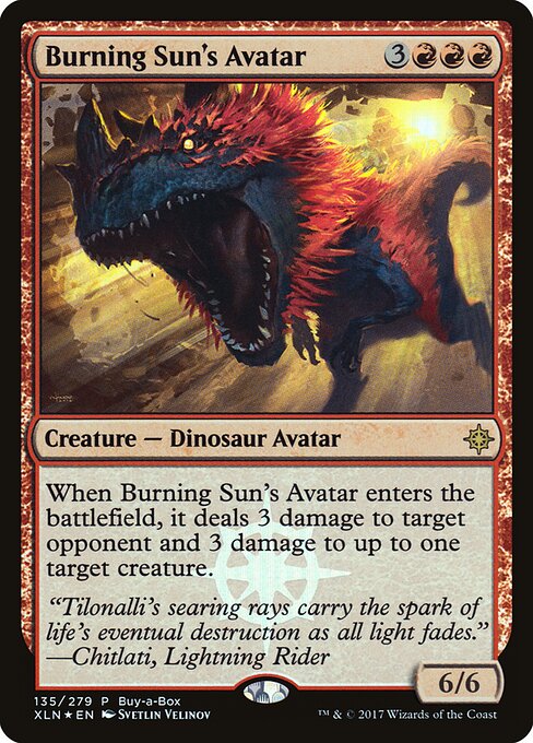 Avatar do Sol Abrasador — Ixalan Promos 135