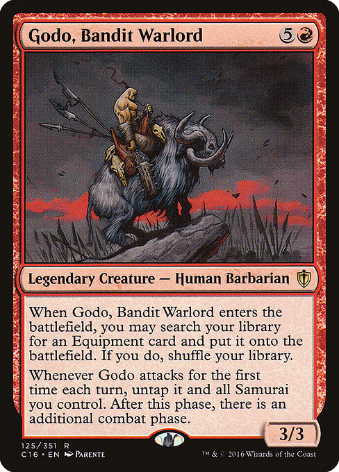 Godo, Bandido Senhor da Guerra — Commander 2016 125