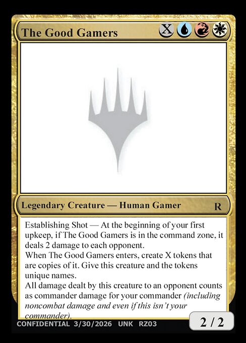 The Good Gamers — Unknown Event RZ03q