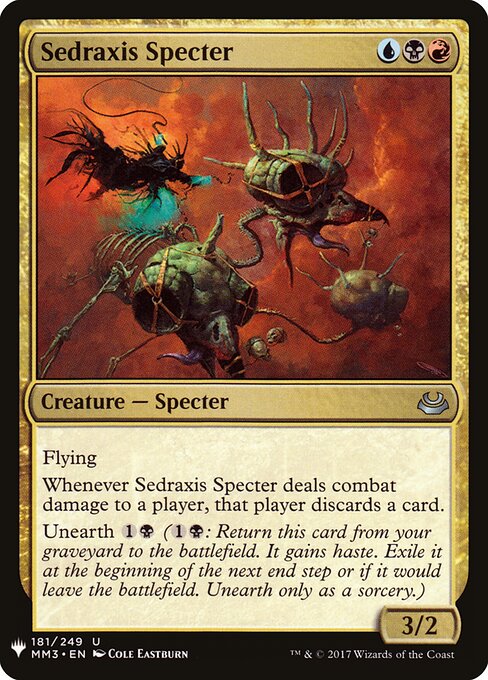 Espectro de Sedraxis — The List MM3-181