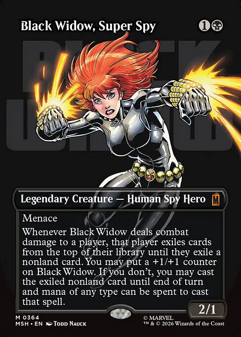 Black Widow, Super Spy — Marvel Super Heroes 364