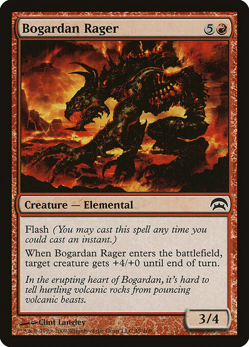 Raivoso de Bogardan — Planechase 49