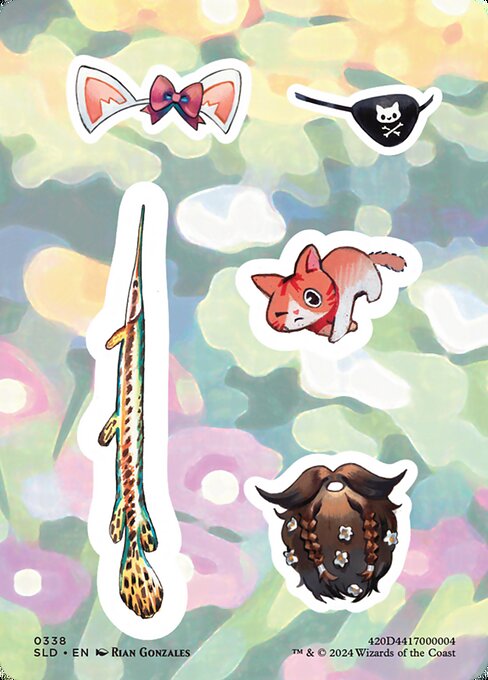 Sticker sheet — Pick 'em & Stick 'em 338