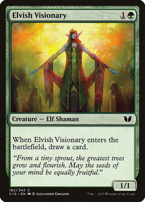 Visionário Élfico — Commander 2015 182