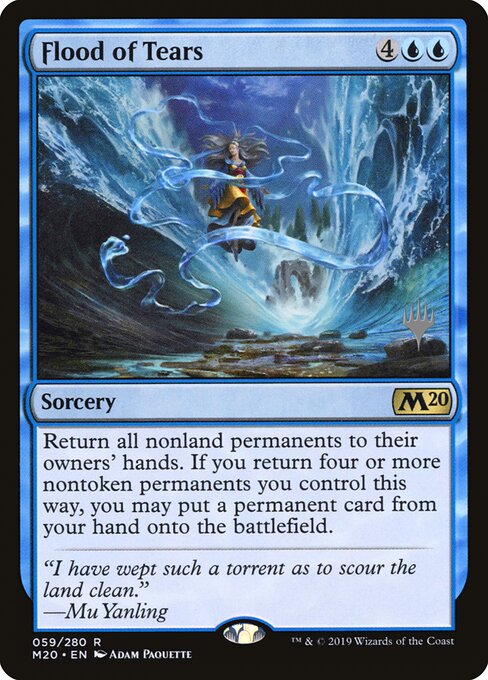 Inundação de Lágrimas — Core Set 2020 Promos 59p