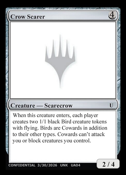 Crow Scarer — Unknown Event UA02