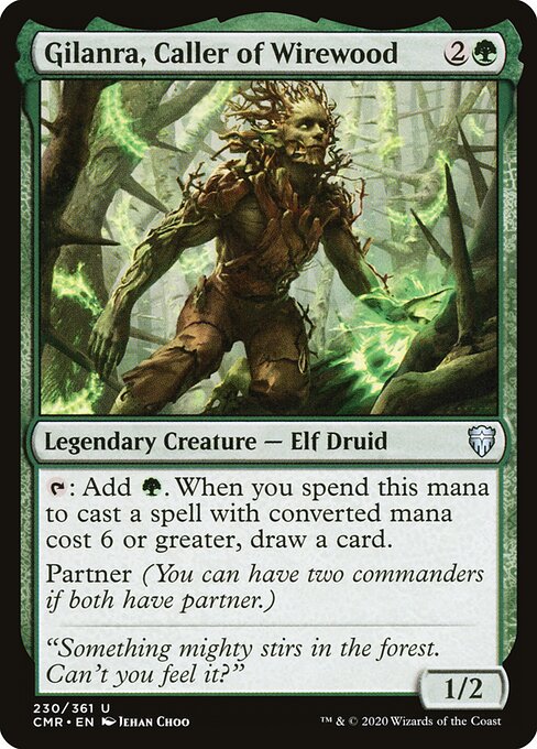 Gilanra, Convocador de Wirewood — Commander Legends 230