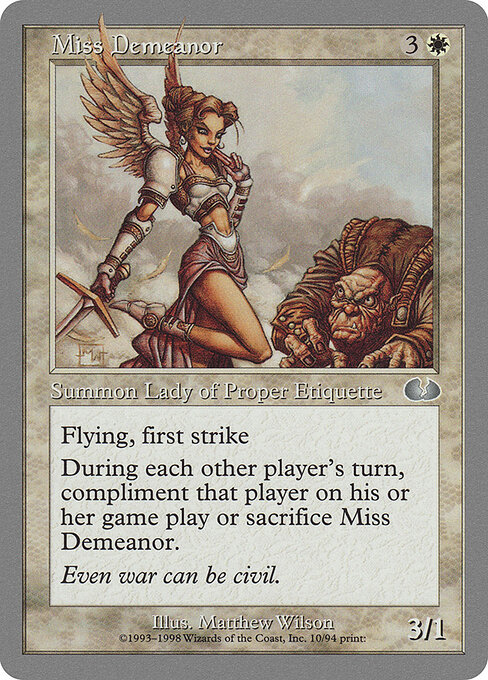 Miss Demeanor — Unglued 10
