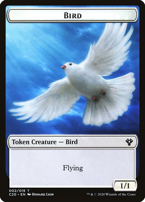 Bird — Commander 2020 Tokens 2