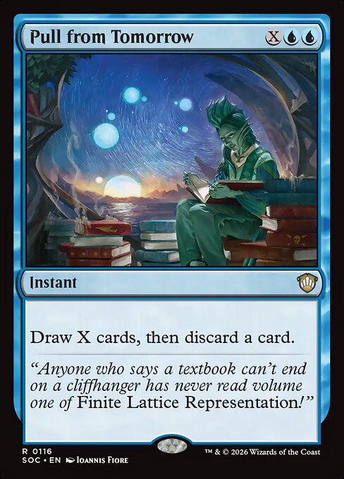 Puxar do Amanhã — Secrets of Strixhaven Commander 116