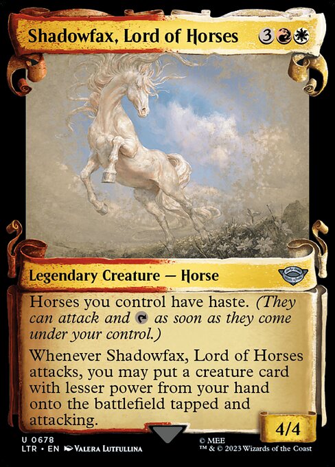 Scadufax, Senhor dos Cavalos — The Lord of the Rings: Tales of Middle-earth 678