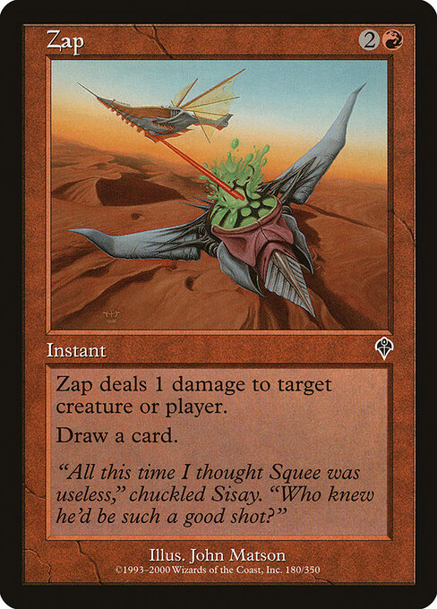 Zap — Invasion 180