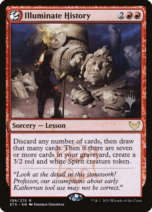 Iluminar a História — Strixhaven: School of Mages Promos 108p