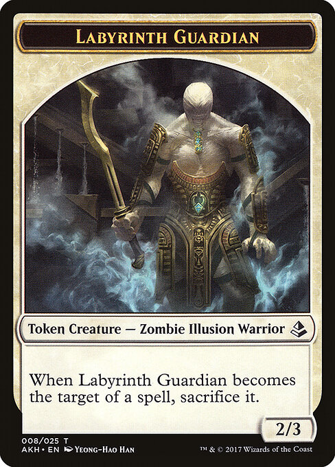 Labyrinth Guardian — Amonkhet Tokens 8