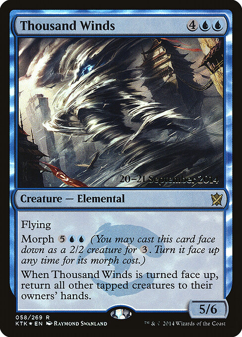 Mil Ventos — Khans of Tarkir Promos 58s