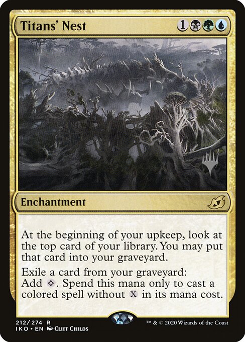 Ninho do Titã — Ikoria: Lair of Behemoths Promos 212p