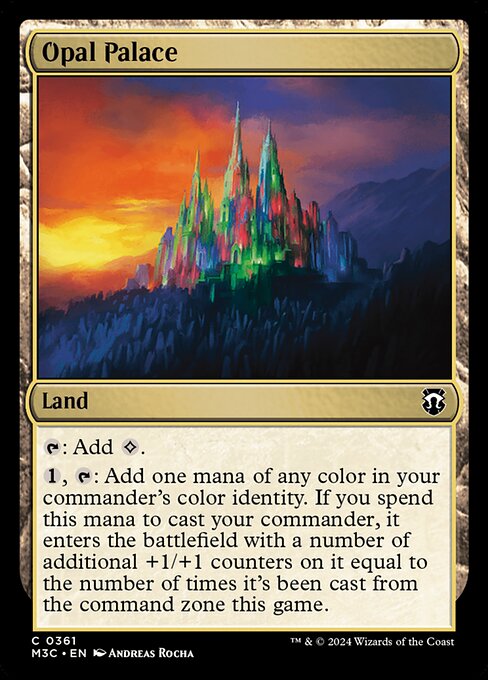 Palácio de Opala — Modern Horizons 3 Commander 361