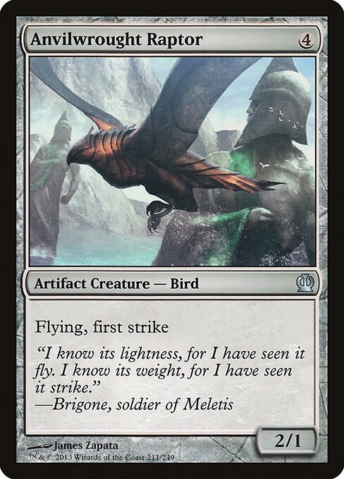 Raptor Forjado na Bigorna — Theros 211