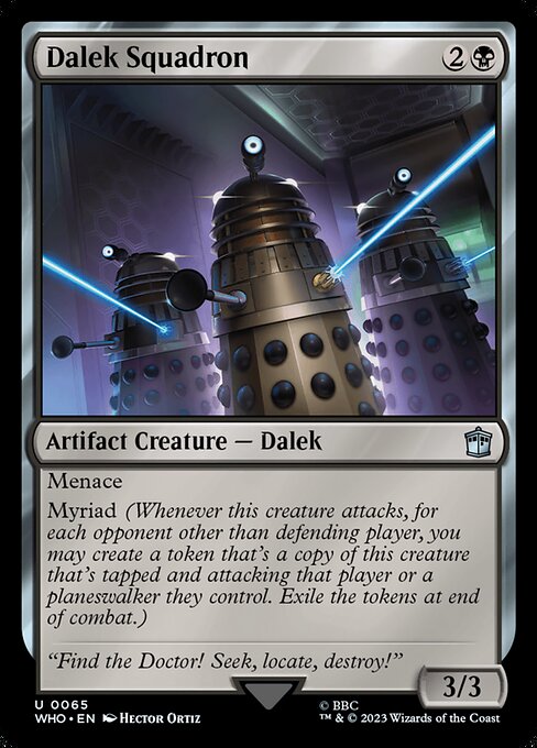Dalek Squadron — Doctor Who 65
