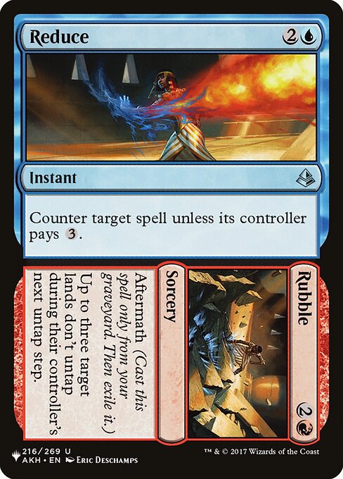 Reduzir // Escombros — The List AKH-216