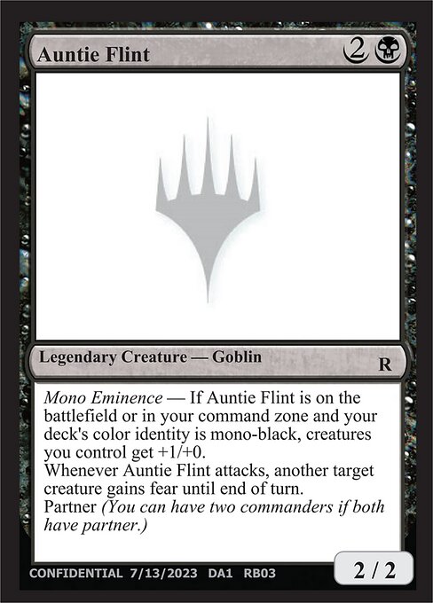Auntie Flint — Unknown Event RB03a