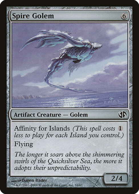 Golem Espiralado — Duel Decks: Jace vs. Chandra 16
