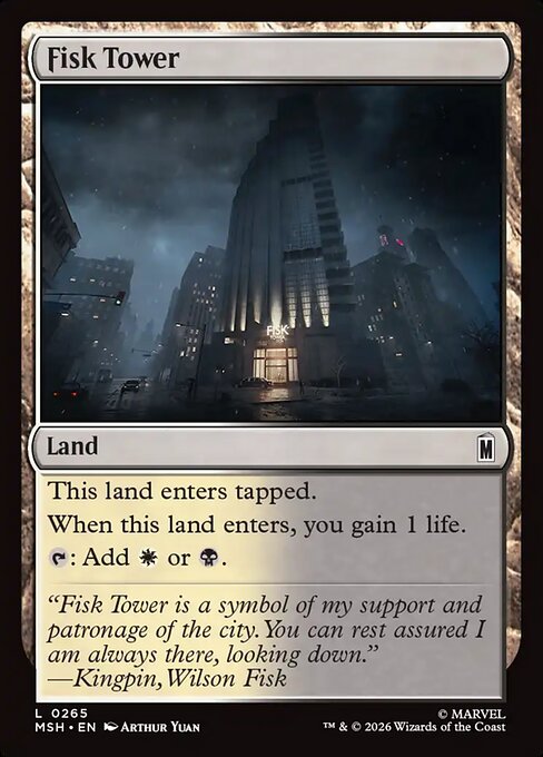 Fisk Tower — Marvel Super Heroes 265