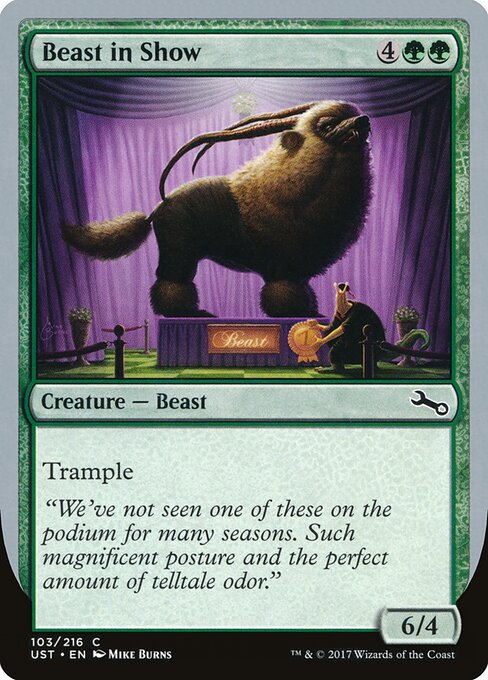 Beast in Show — Unstable 103b