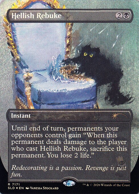 Repreensão Infernal — Secret Lair Drop 7171