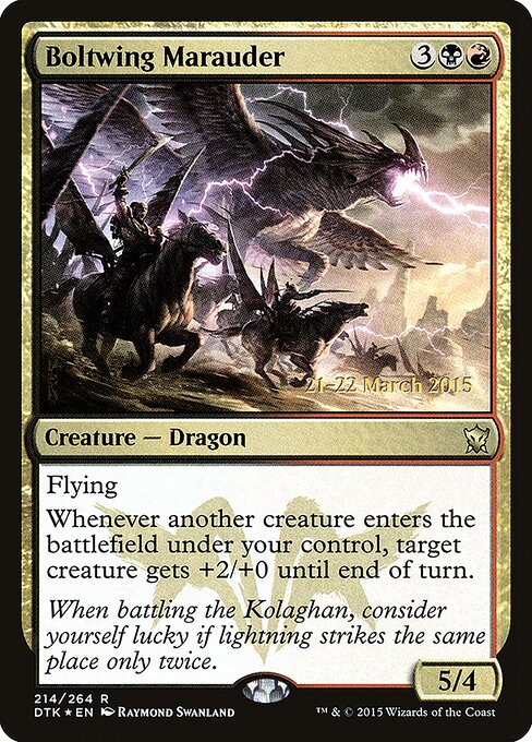 Saqueador Asa de Raio — Dragons of Tarkir Promos 214s