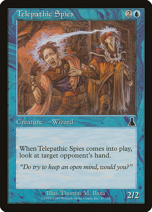 Espiões Telepatas — Urza's Destiny 47