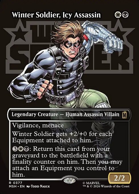 Winter Soldier, Icy Assassin — Marvel Super Heroes 377