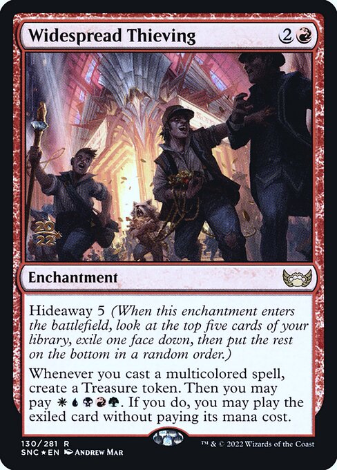 Roubo Generalizado — Streets of New Capenna Promos 130s