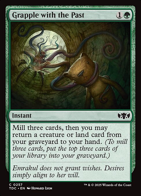 Lutar com o Passado — Tarkir: Dragonstorm Commander 257