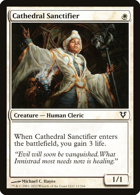 Santificador da Catedral — Avacyn Restored 11