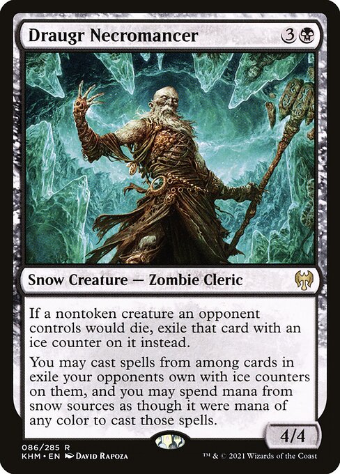 Necromante Draugr — Kaldheim 86