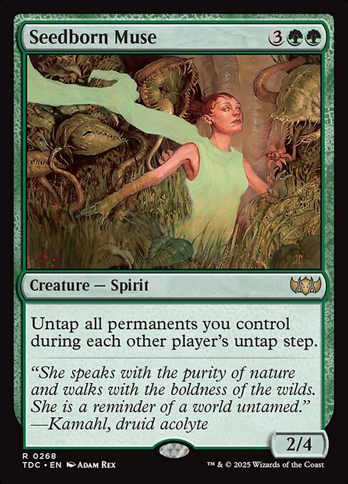 Musa Nascida da Semente — Tarkir: Dragonstorm Commander 268