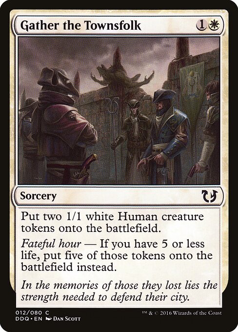 Reunir o Povo — Duel Decks: Blessed vs. Cursed 12