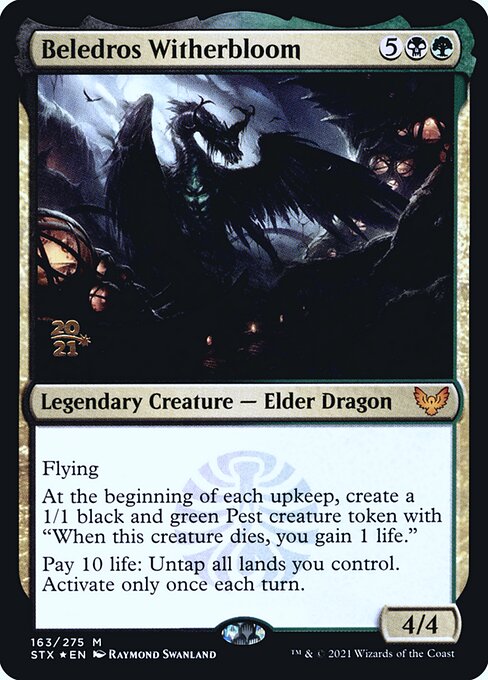 Beledros Murchaflor — Strixhaven: School of Mages Promos 163s